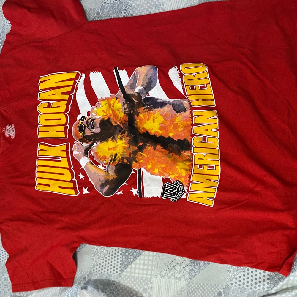WWE Red Hulk Hogan Graphic Tee